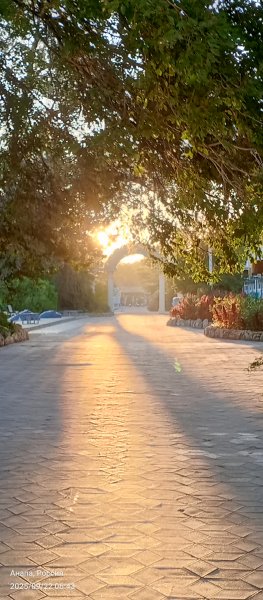 Анапа. Восход солнца в районе речки Анапка