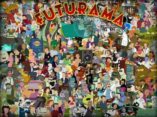 Futurama 1280x960Art