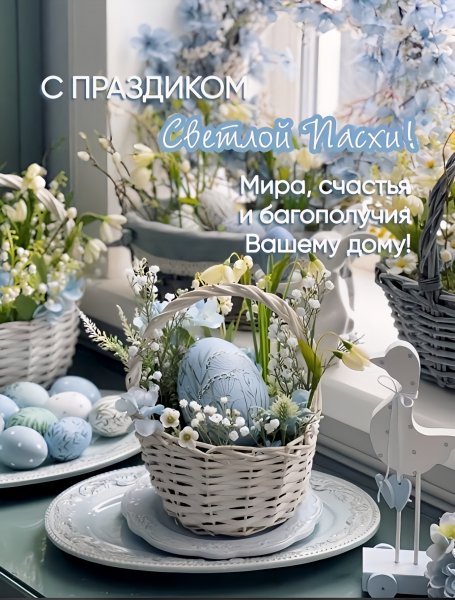 С Пасхой!