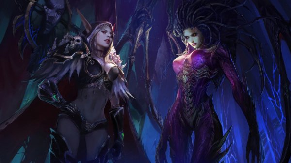 Sylvanas-windrunner-wow-kerrigan-star-craft-4k-wallpaper 41