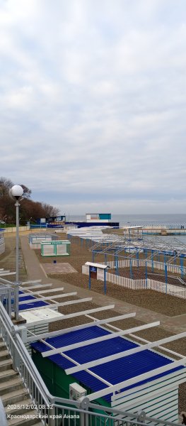 Анапа. Галечный пляж