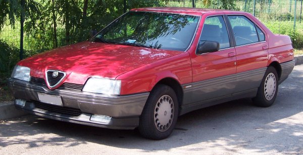AlfaRomeo 164 front