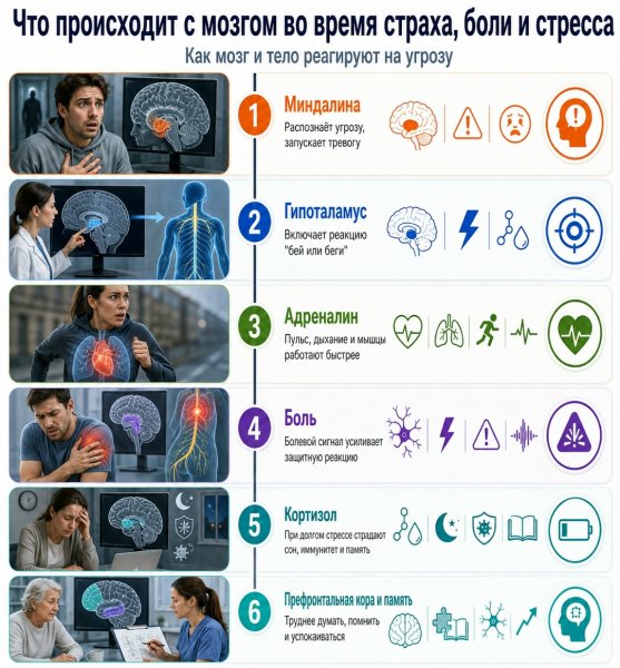 Мозг страдания