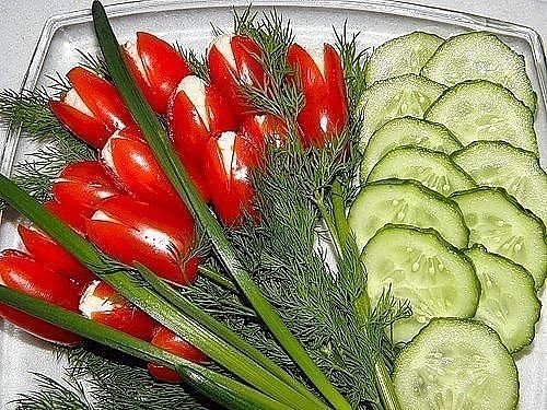 фаршированные помидоры