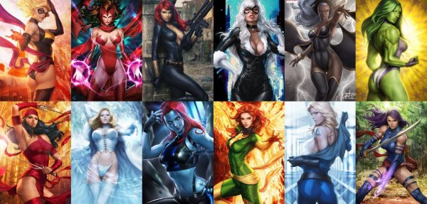 Героини и злодейки Marvel