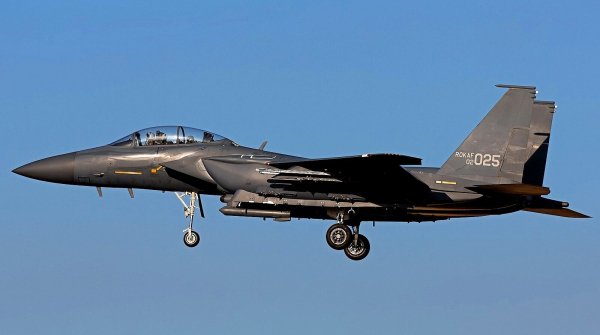 Ударный истребитель Boeing F-15K Slam Eagle Корея