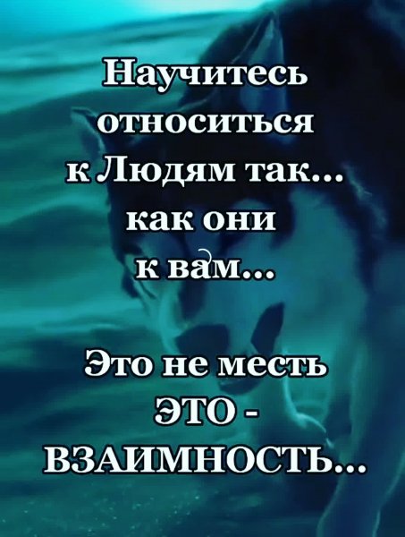 На добро, отвечаю добром!