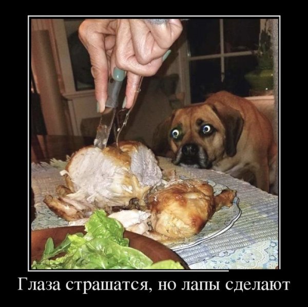 Глаза страшатся
