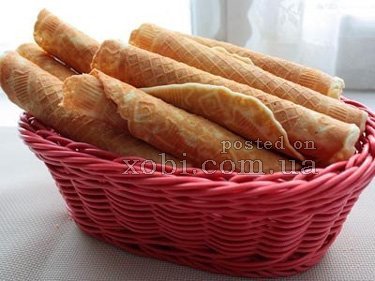 рецепт тонких вафель