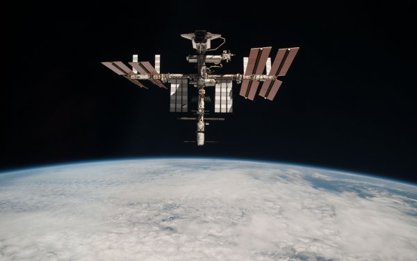 шатл, планета, Космос, бездна, станция, атмосфера