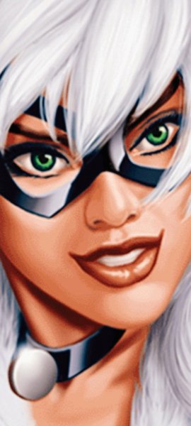Marvel. Black Cat face (3)
