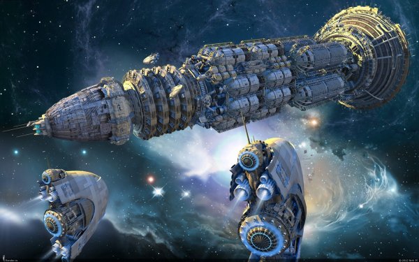 космос звезды spaceships