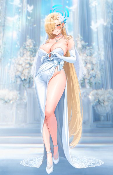 Asuna blue archive drawn by aki yama73 bc08a79149a