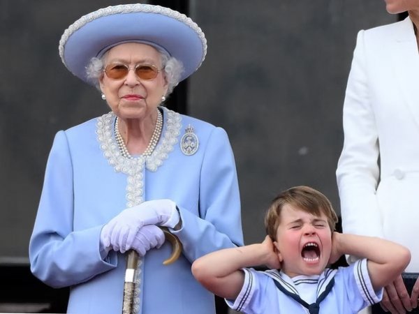 4-летний принц Луи стал главным героем платинового юбилея