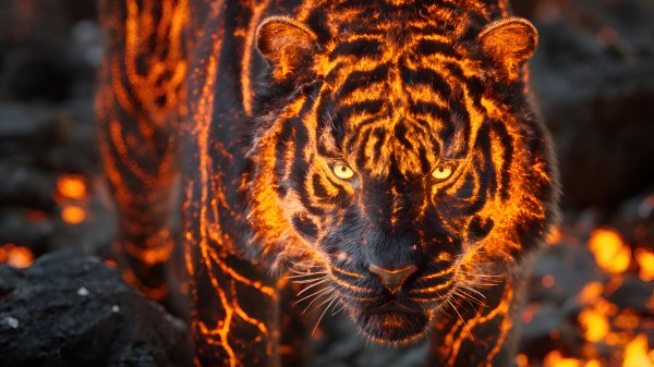 Tiger-burning-animal-4k 66@5@o