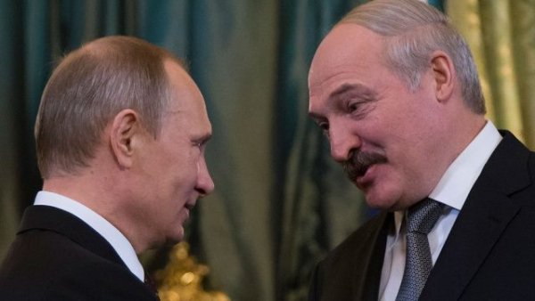 Путин и Лукашенко