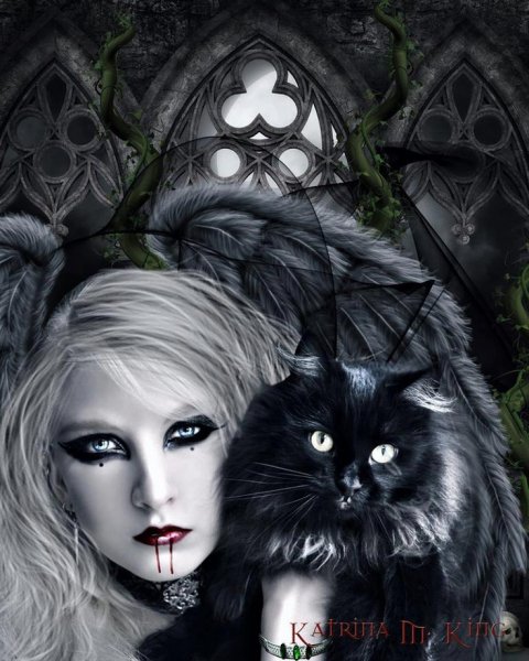 Арт, девушка