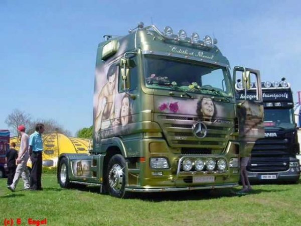 Mercedes-Benz Actros MP2 MP3 Tuning