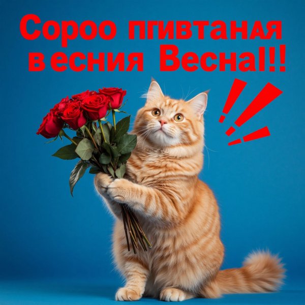 Скоро весна