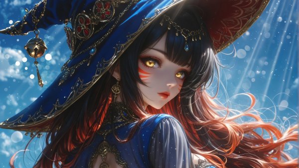 Witch-anime-girl-fantasy-4k 215@5@p