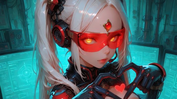 Cyberpunk-anime-girl-heart-sci-fi-4k 138@5@k