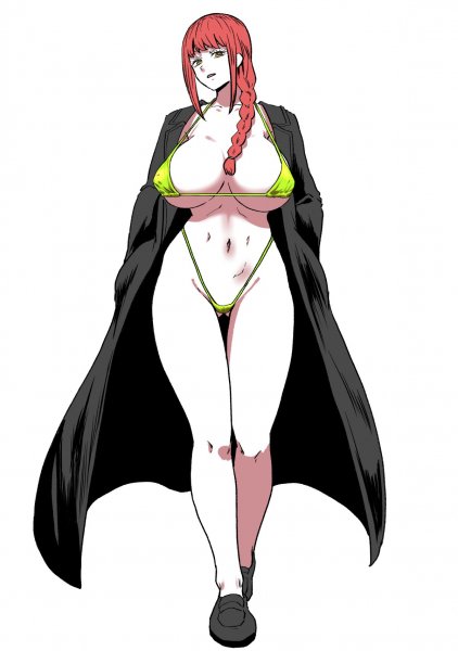 Makima chainsaw man drawn by protohotel 174b0cc44f