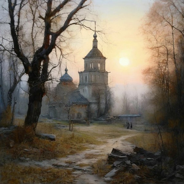 Деревенский пейзаж