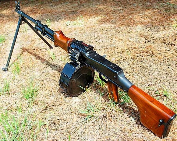 Ручной пулемет Дегтярева РПД патрон калибр 7,62-мм
