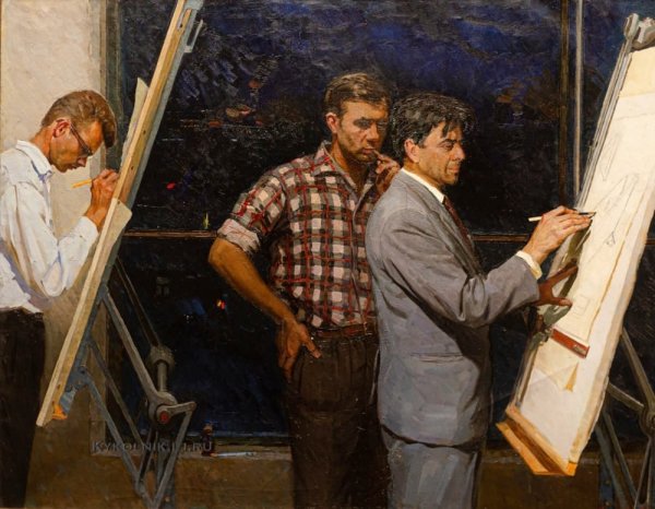 Уралмашевские конструкторы 1962 г. Костина Нина