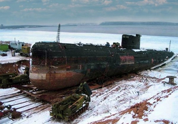 Подводная лодка Б-307 проекта 641Б Сом, базируется в музей