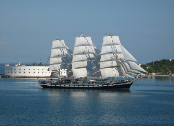 Фрегат "Паллада" в Севастополе (2008г)