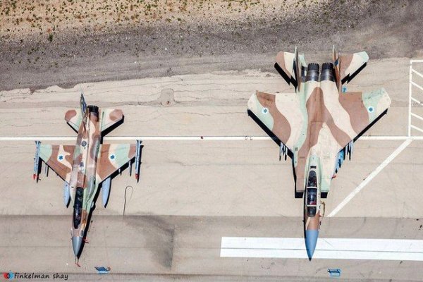 Израильские F-16 и F-15