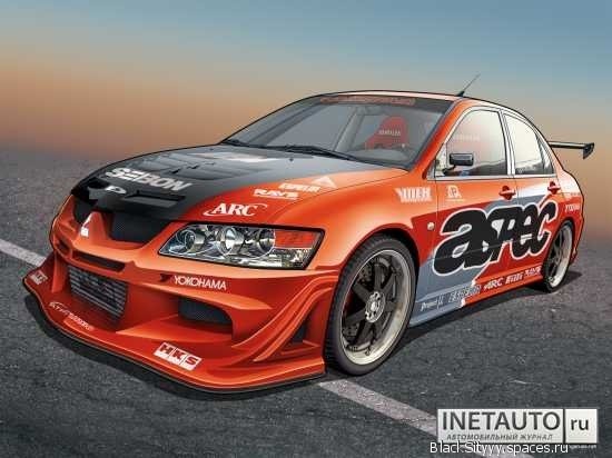 mitsubishi evo vinyl
