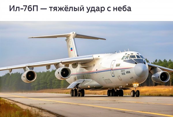 Противопожарный Самолёт Ил-76П