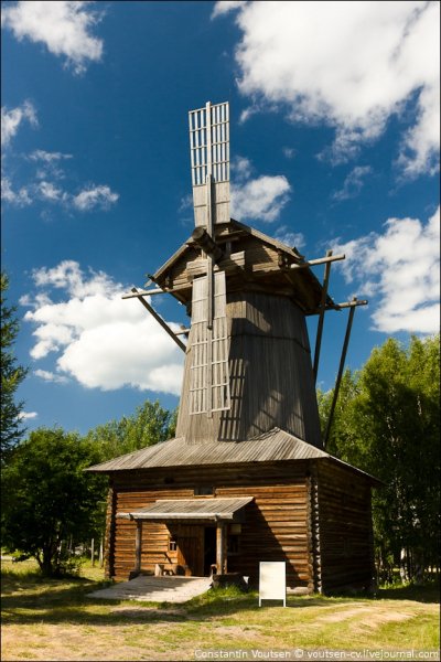 Мельница шатровка