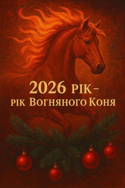 Рік. Рік Вогняного Коня.