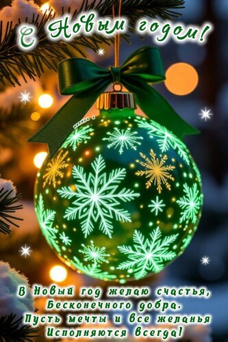 С Новым годом всех вас!