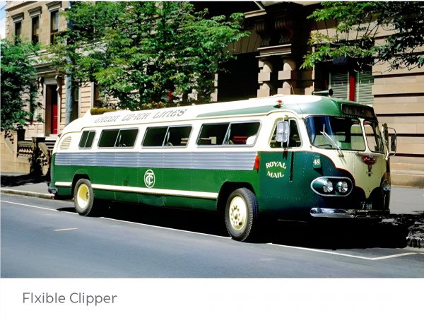 Американский Автобус 1950-ых годов