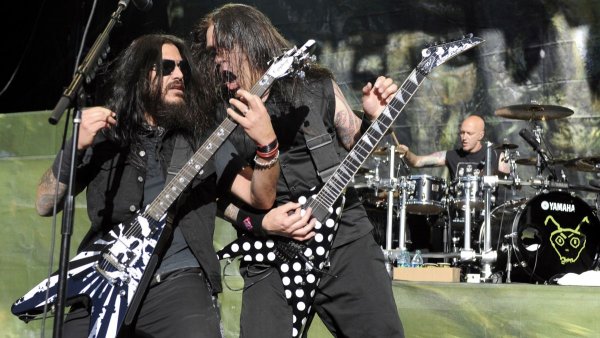 Робб Флинн и Фил Деммел (MACHINE HEAD)