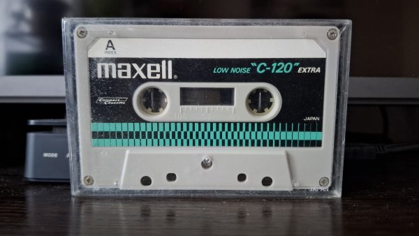 MAXELL LOW NOISE "C-120" EXTRA (предположительно 1970-1971 г