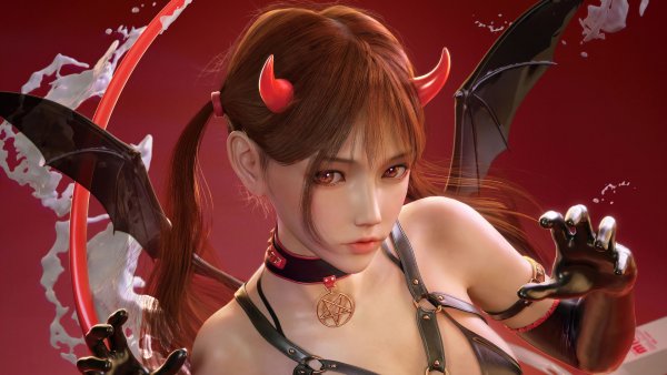 Devil-girl-horn-digital-art-fantasy-1-4k 3840x2160