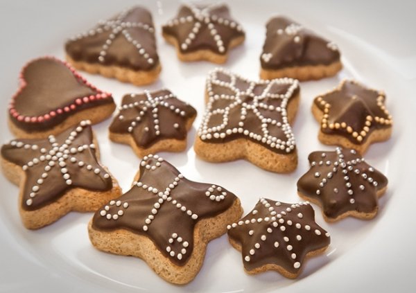 расписное с шоколадом