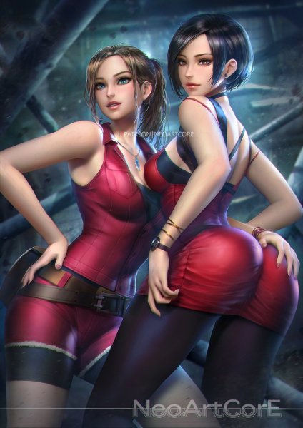 NeoArtCorE-artist-Claire-Redfield-Resident-Evil-Персонажи-499