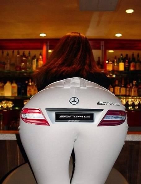 Мерсовская задница