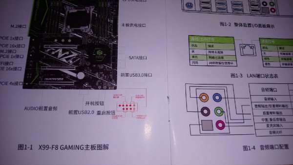 Схема подключения периферии HUANANZHI B75