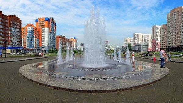 Музыкальный фонтан в Кузне