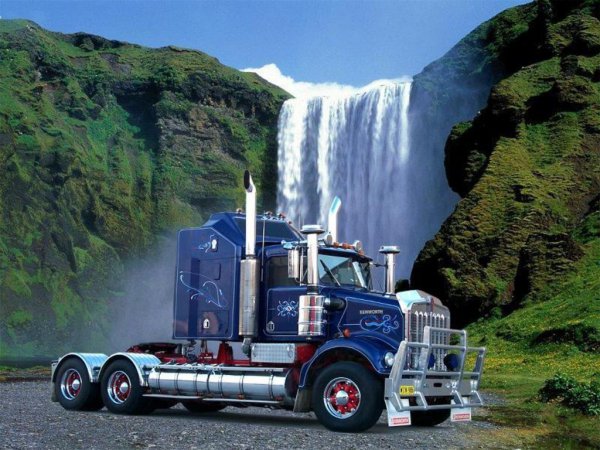 Kenworth 18-Wheeler Wallpaper aeq5m