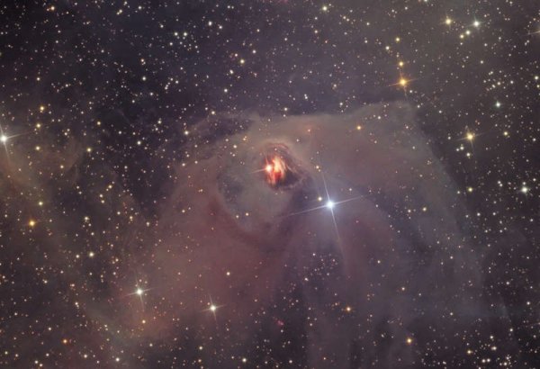 Т Тельца и NGC1555 "Хинда"