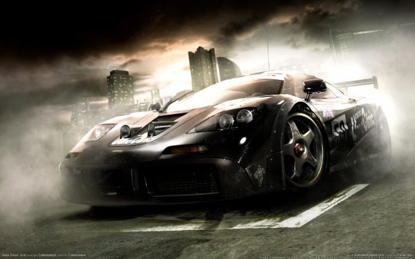 grid race город mclaren авто