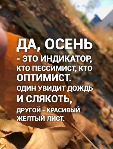 Осень